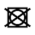 Pflegesymbol: Nicht waschen